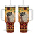 Dear Black Girl Tumbler With Handle African Black Women Pride