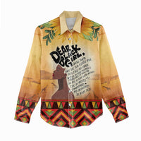 Dear Black Girl Women Casual Shirt African Black Women Pride