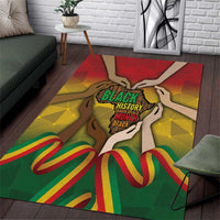 Black History Month Area Rug Africa I Am Black