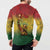 Black History Month Button Sweatshirt Africa I Am Black