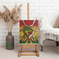 Black History Month Canvas Wall Art Africa I Am Black