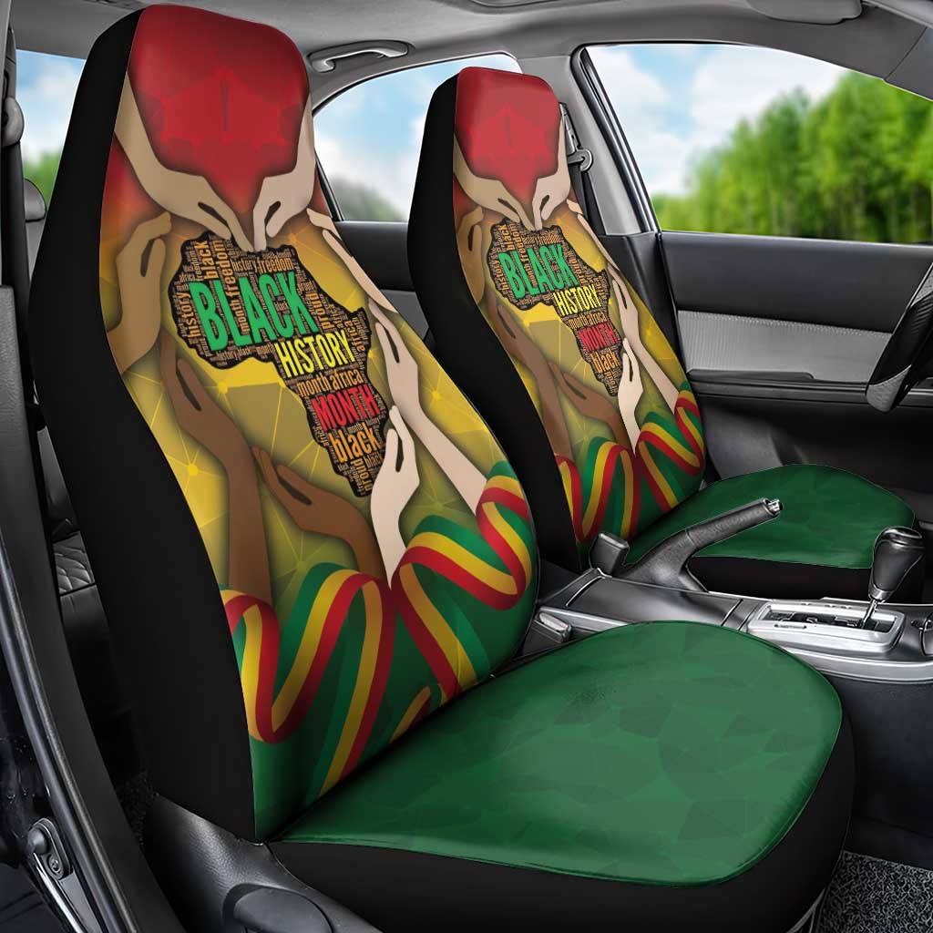 Black History Month Car Seat Cover Africa I Am Black
