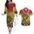 Black History Month Couples Matching Off The Shoulder Long Sleeve Dress and Hawaiian Shirt Africa I Am Black