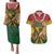 Black History Month Couples Matching Puletasi and Hawaiian Shirt Africa I Am Black