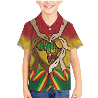 Black History Month Family Matching Mermaid Dress and Hawaiian Shirt Africa I Am Black