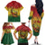 Black History Month Family Matching Off The Shoulder Long Sleeve Dress and Hawaiian Shirt Africa I Am Black