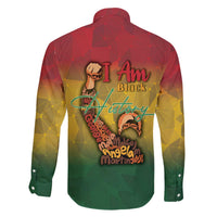 Black History Month Family Matching Off The Shoulder Long Sleeve Dress and Hawaiian Shirt Africa I Am Black