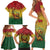 Black History Month Family Matching Short Sleeve Bodycon Dress and Hawaiian Shirt Africa I Am Black