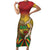Black History Month Family Matching Short Sleeve Bodycon Dress and Hawaiian Shirt Africa I Am Black