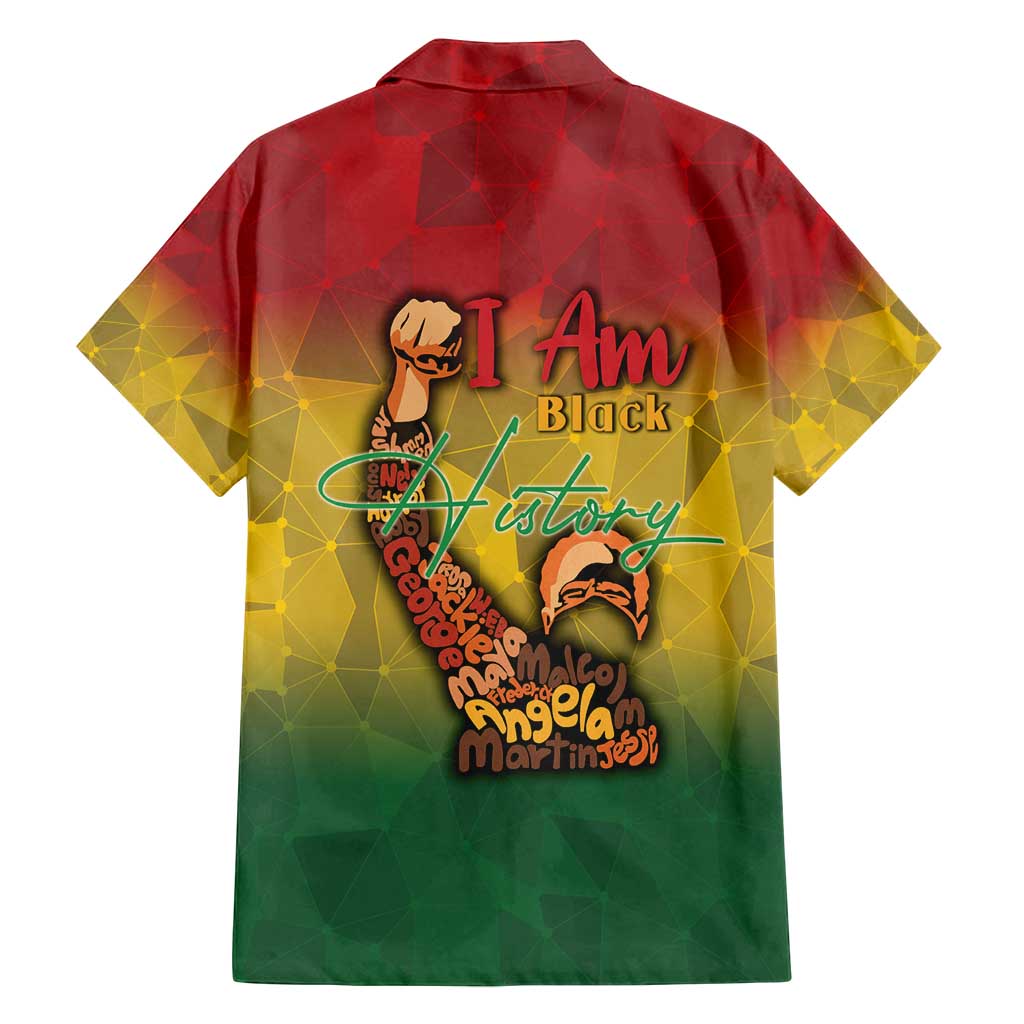 Black History Month Family Matching Summer Maxi Dress and Hawaiian Shirt Africa I Am Black