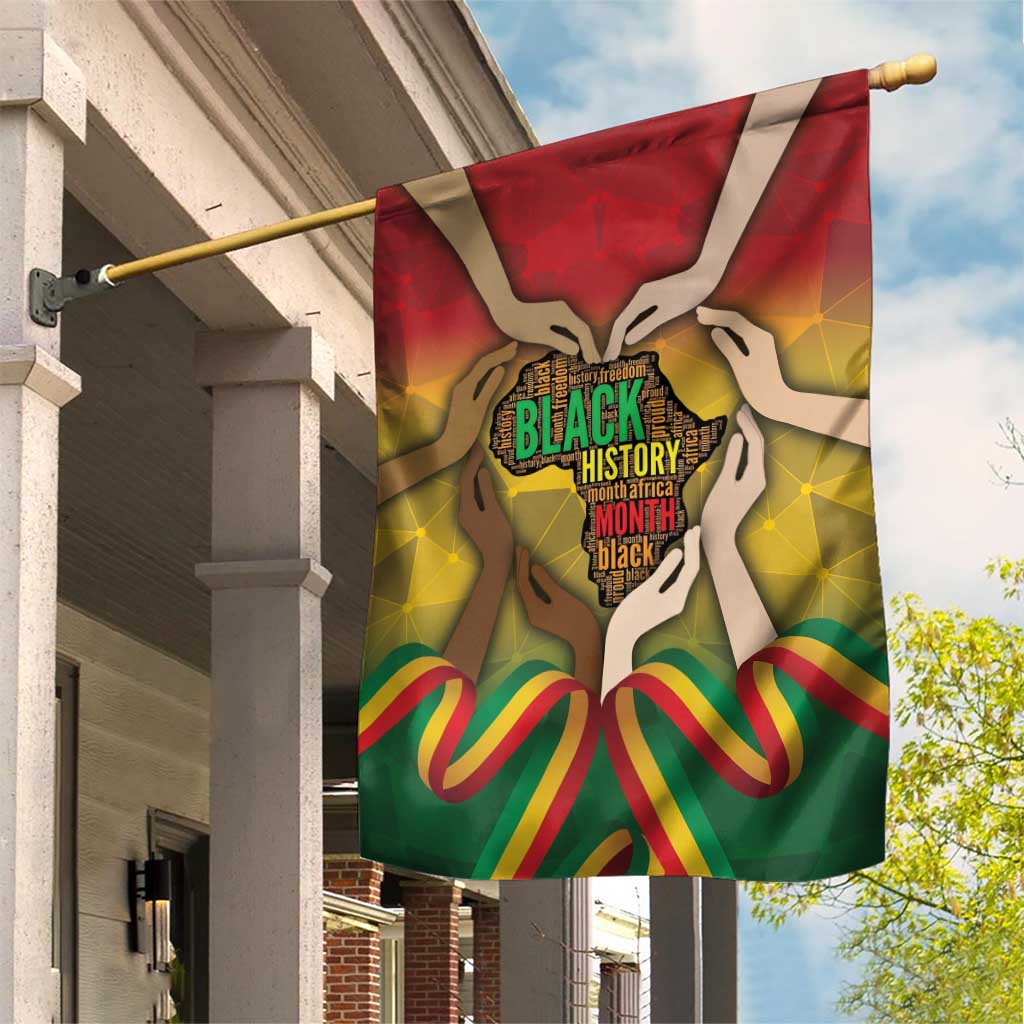 Black History Month Garden Flag Africa I Am Black