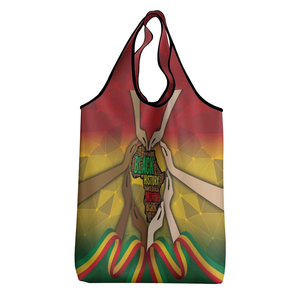 Black History Month Grocery Bag Africa I Am Black