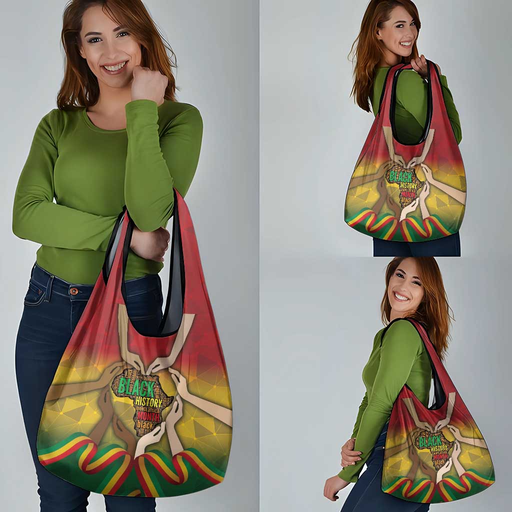Black History Month Grocery Bag Africa I Am Black