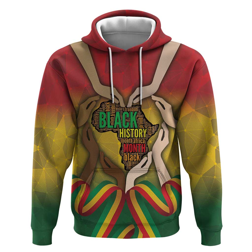 Black History Month Hoodie Africa I Am Black