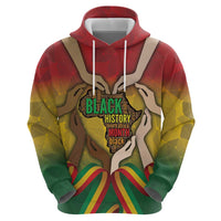 Black History Month Hoodie Africa I Am Black