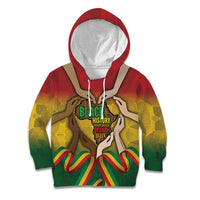 Black History Month Kid Hoodie Africa I Am Black