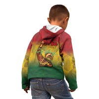 Black History Month Kid Hoodie Africa I Am Black