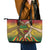 Black History Month Leather Tote Bag Africa I Am Black