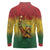 Black History Month Long Sleeve Polo Shirt Africa I Am Black