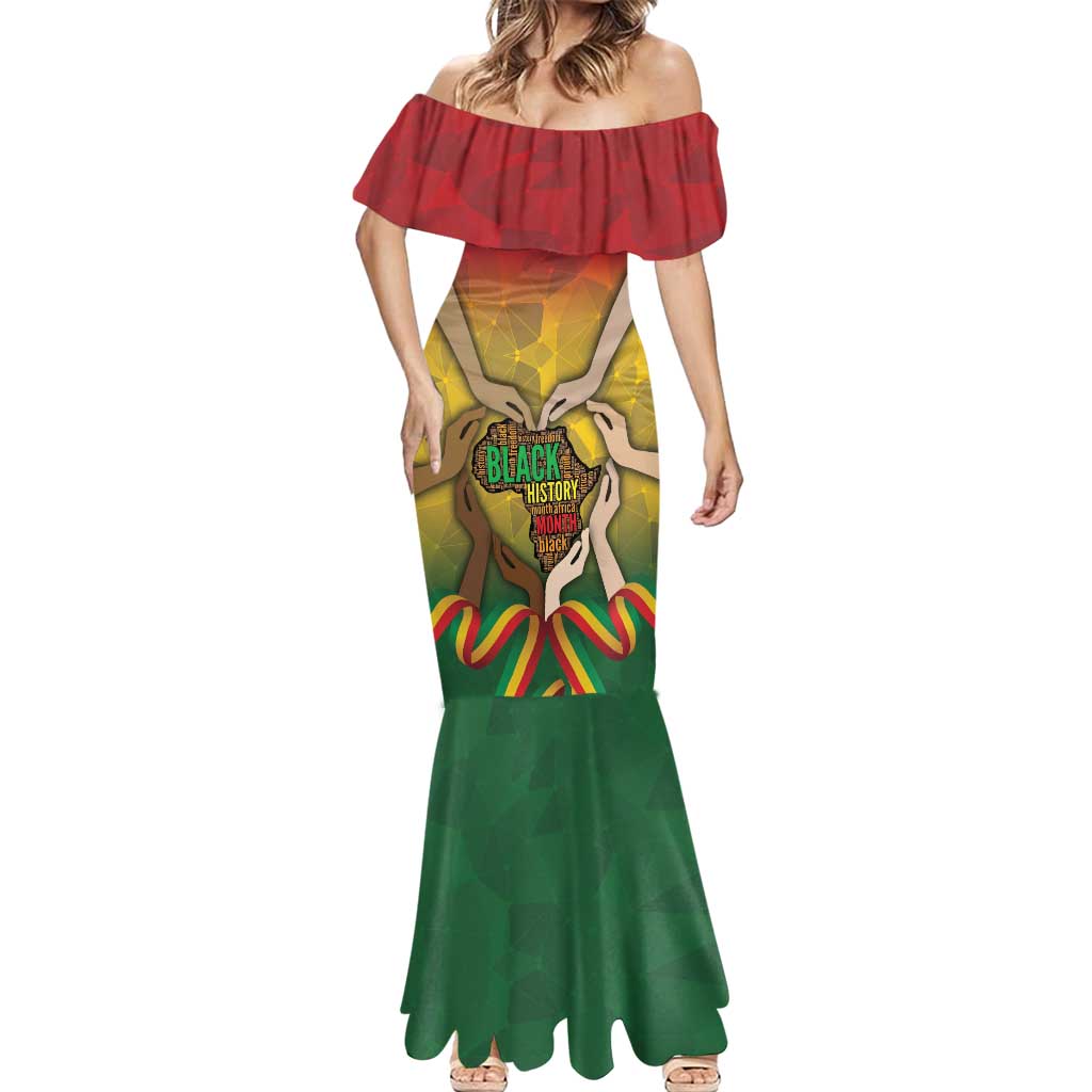 Black History Month Mermaid Dress Africa I Am Black