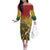Black History Month Off The Shoulder Long Sleeve Dress Africa I Am Black