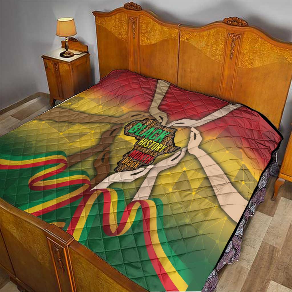 Black History Month Quilt Africa I Am Black