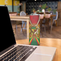 Black History Month Skinny Tumbler Africa I Am Black