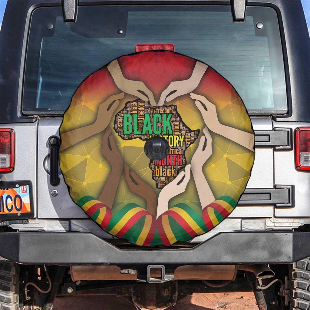 Black History Month Spare Tire Cover Africa I Am Black