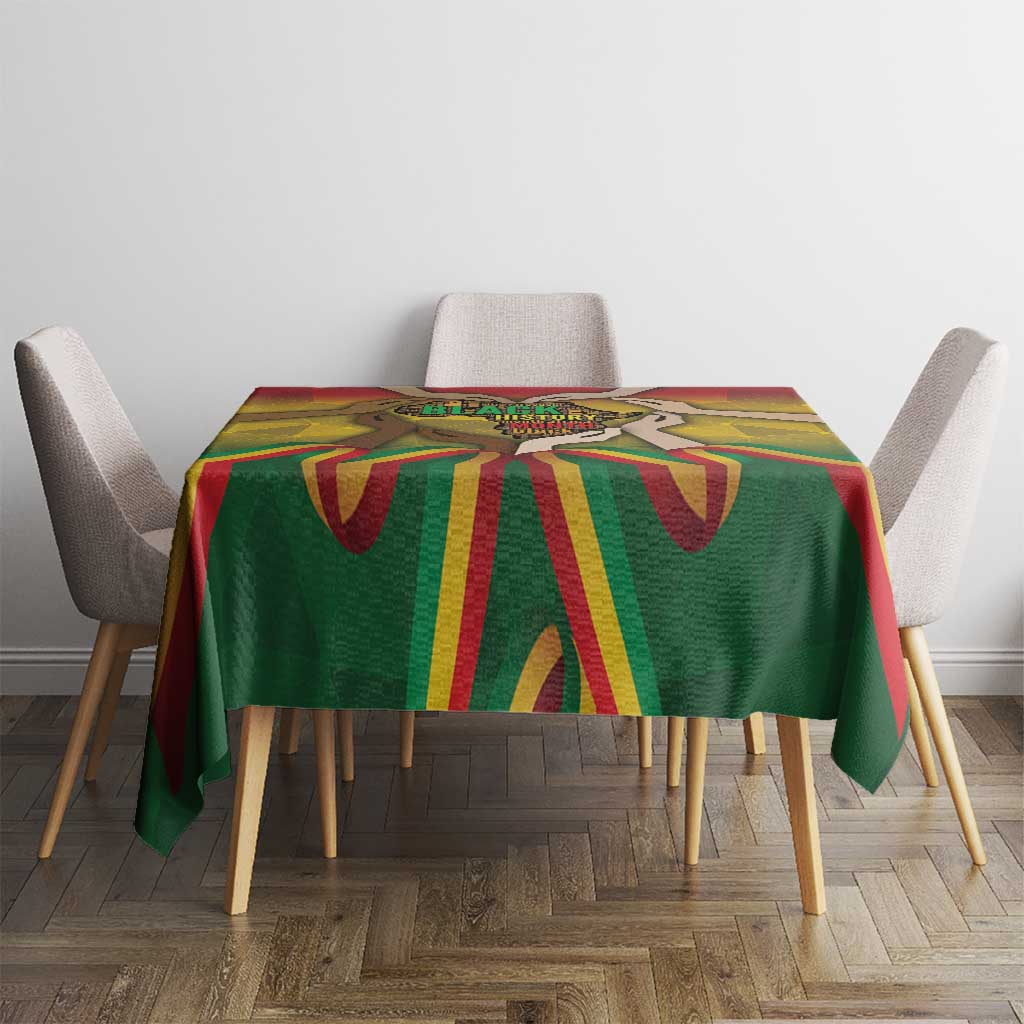 Black History Month Tablecloth Africa I Am Black