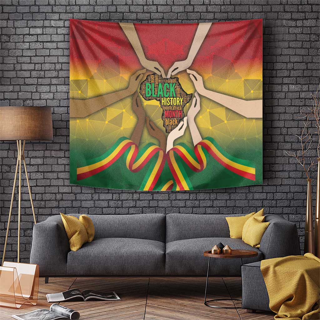 Black History Month Tapestry Africa I Am Black