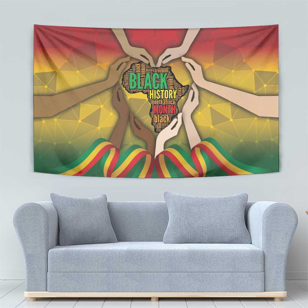Black History Month Tapestry Africa I Am Black