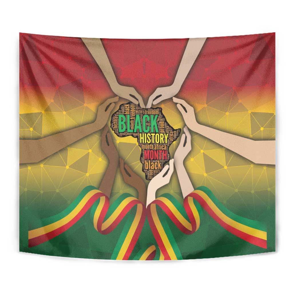 Black History Month Tapestry Africa I Am Black