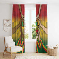 Black History Month Window Curtain Africa I Am Black