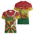 Black History Month Women V-Neck T-Shirt Africa I Am Black