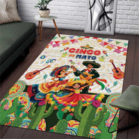 Mexico Cinco De Mayo Area Rug Dancing Mexican