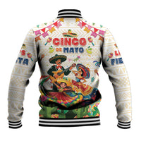 Mexico Cinco De Mayo Baseball Jacket Dancing Mexican