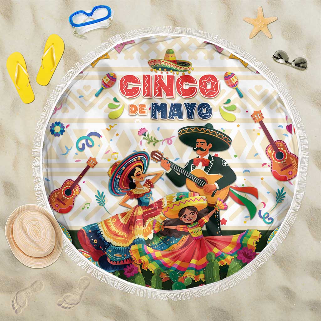 Mexico Cinco De Mayo Beach Blanket Dancing Mexican
