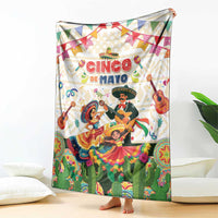 Mexico Cinco De Mayo Blanket Dancing Mexican