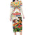 Mexico Cinco De Mayo Family Matching Long Sleeve Bodycon Dress and Hawaiian Shirt Dancing Mexican