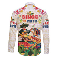 Mexico Cinco De Mayo Family Matching Off Shoulder Short Dress and Hawaiian Shirt Dancing Mexican