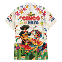 Mexico Cinco De Mayo Family Matching Puletasi and Hawaiian Shirt Dancing Mexican