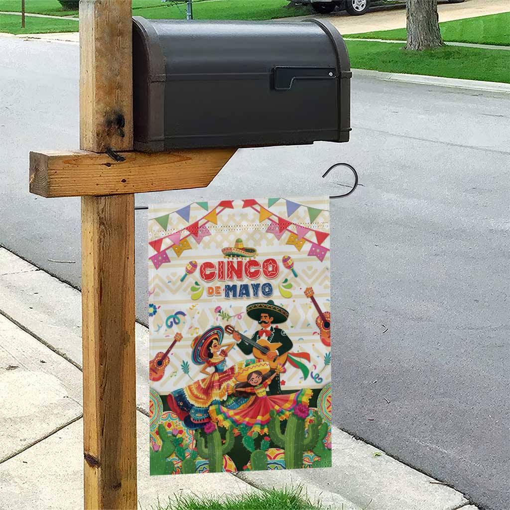 Mexico Cinco De Mayo Garden Flag Dancing Mexican