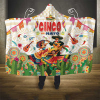 Mexico Cinco De Mayo Hooded Blanket Dancing Mexican