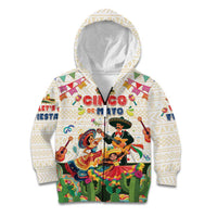 Mexico Cinco De Mayo Kid Hoodie Dancing Mexican