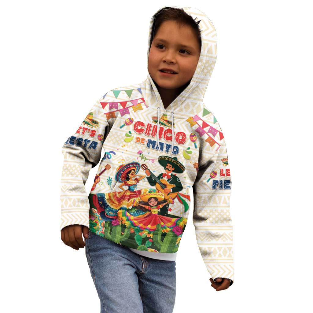 Mexico Cinco De Mayo Kid Hoodie Dancing Mexican