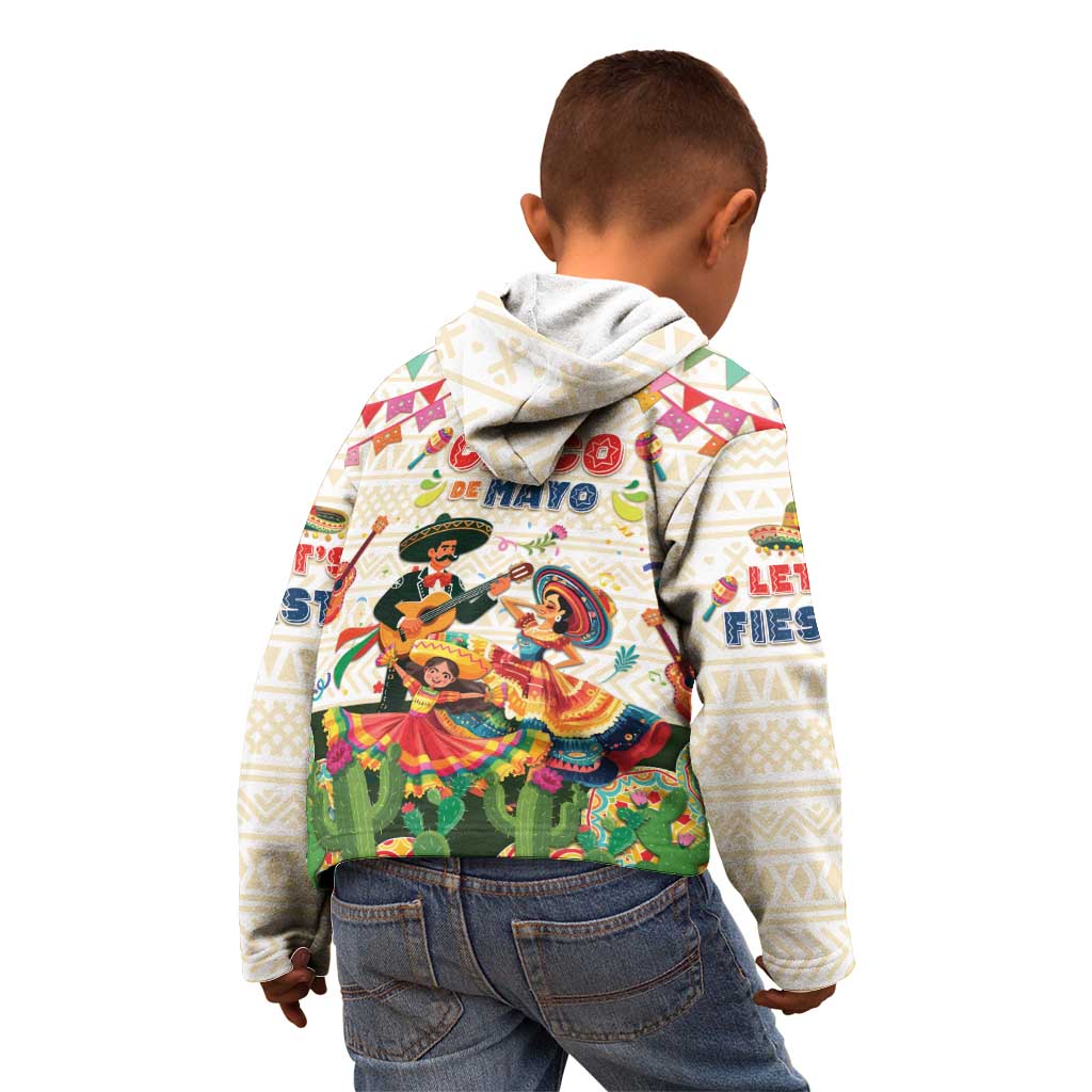 Mexico Cinco De Mayo Kid Hoodie Dancing Mexican