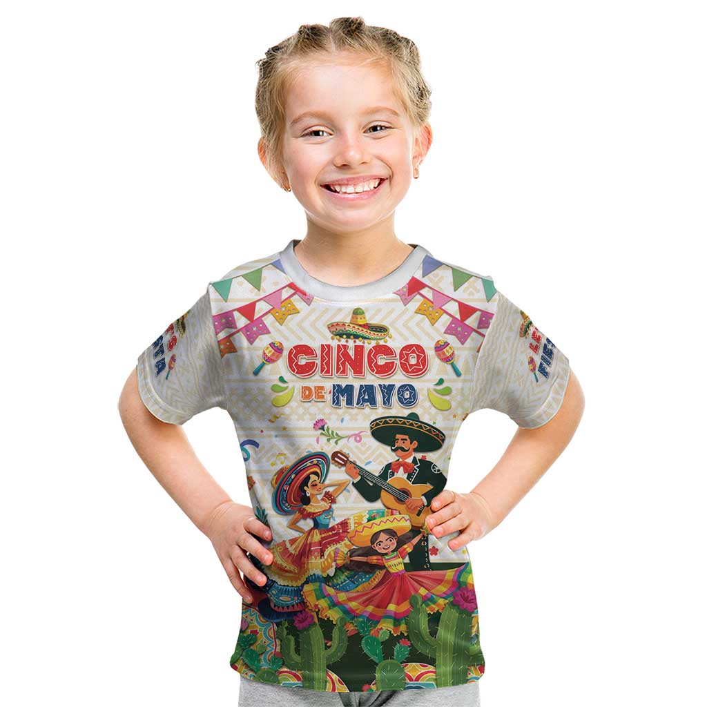 Mexico Cinco De Mayo Kid T Shirt Dancing Mexican