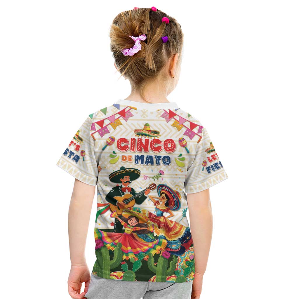 Mexico Cinco De Mayo Kid T Shirt Dancing Mexican