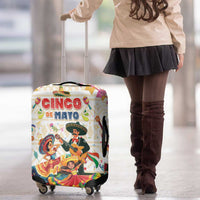 Mexico Cinco De Mayo Luggage Cover Dancing Mexican