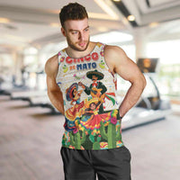 Mexico Cinco De Mayo Men Tank Top Dancing Mexican